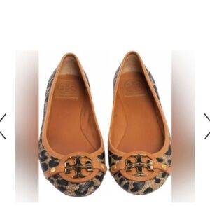 Tory Burch Aaden Ballet Flats. Cheetah/leopard print